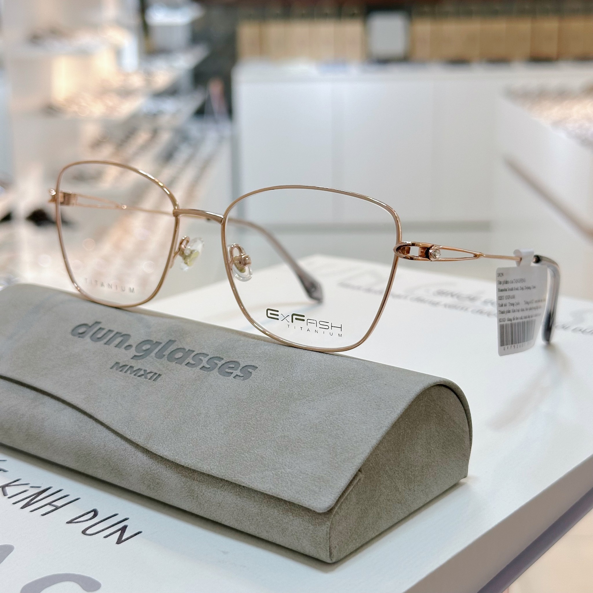 Mắt kính titanium Exfash EF 75260 - Ảnh 6