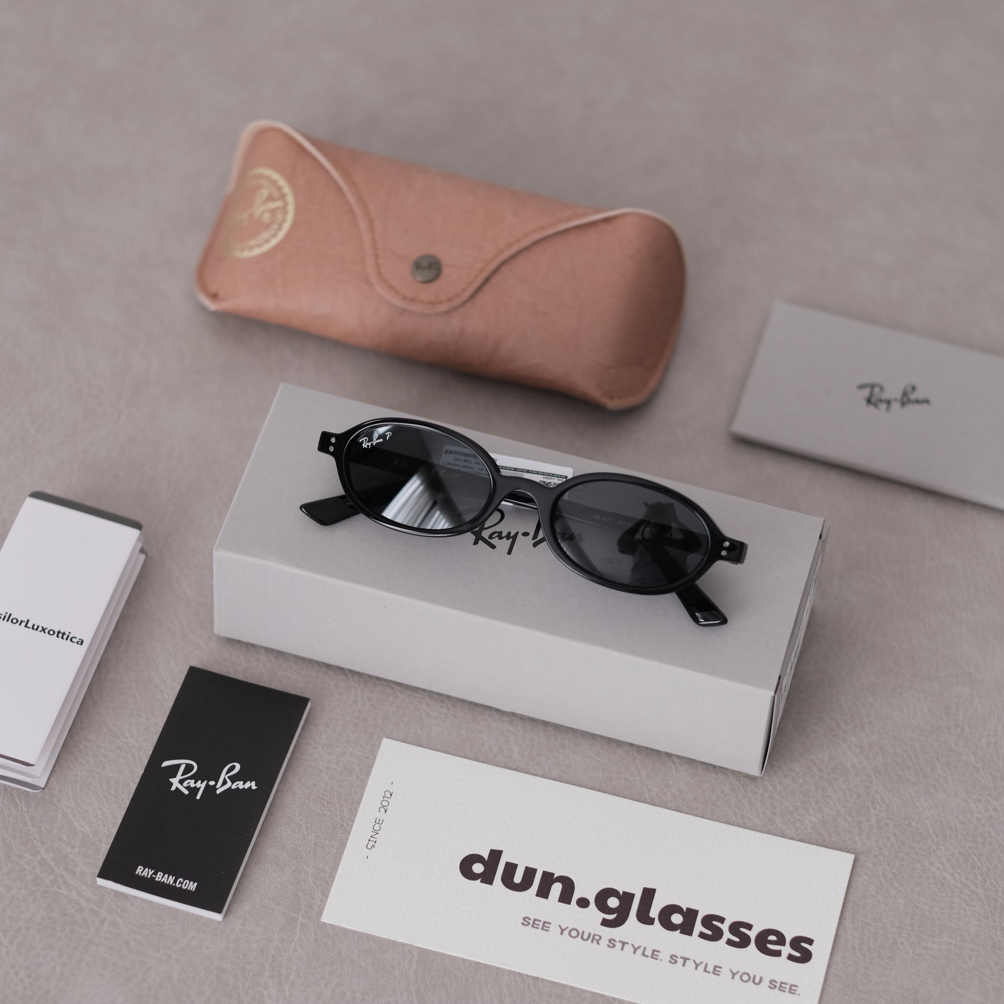 Kính mát oval Ray-Ban RB 4472 KHAL BIO-BASED - Ảnh 2