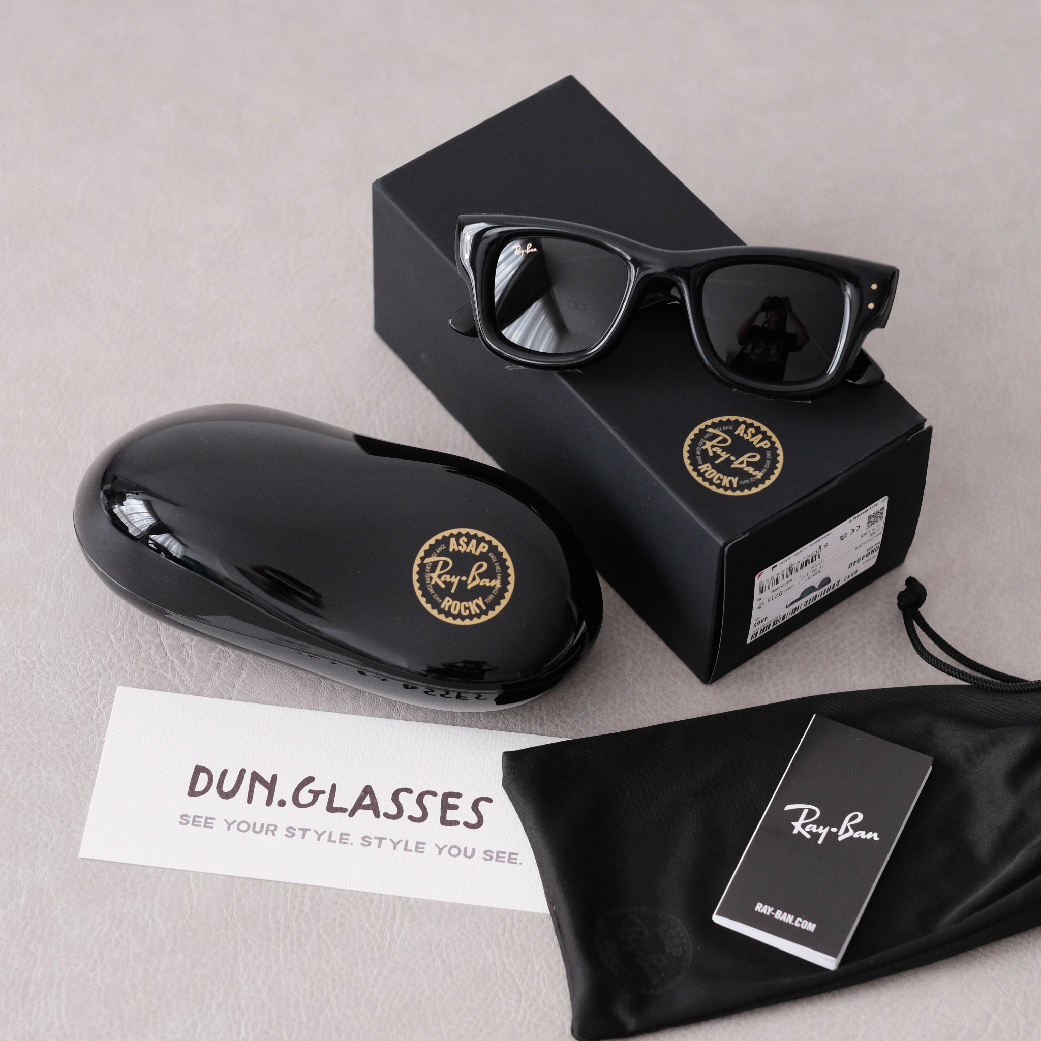 Kính mát Wayfarer Puffer Ray-Ban RB 4940 - Ảnh 3